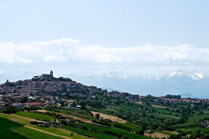 Vista panoramica di Fermo