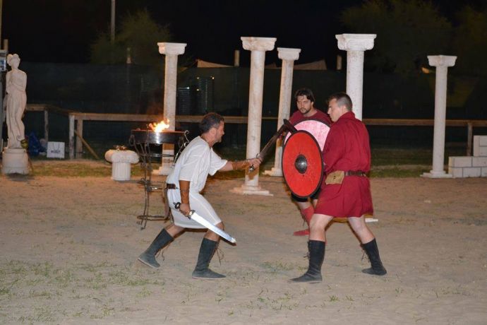 Ricostruzione di un combattimento durante Artocria