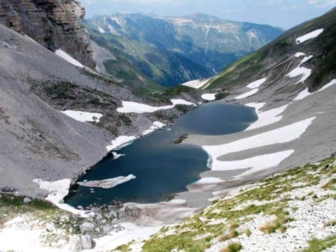 Il lago di Pilato sui Sibillini 